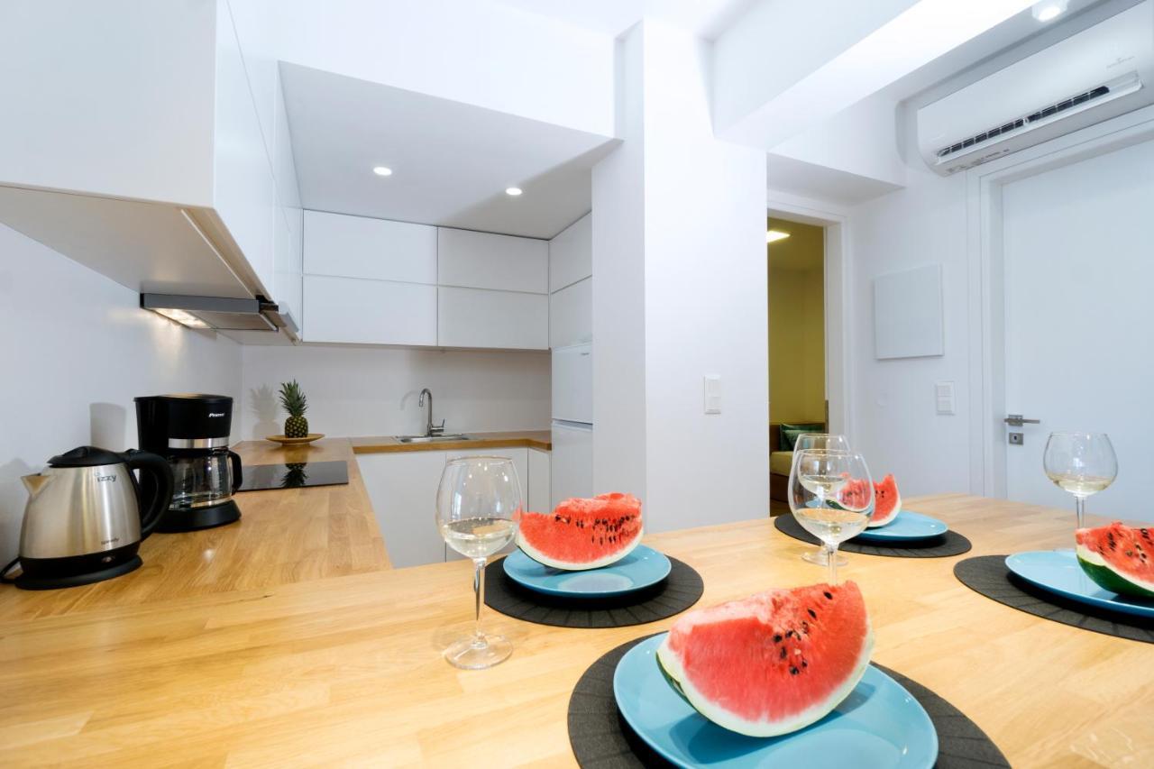 Seametry Apartments Souda Luaran gambar