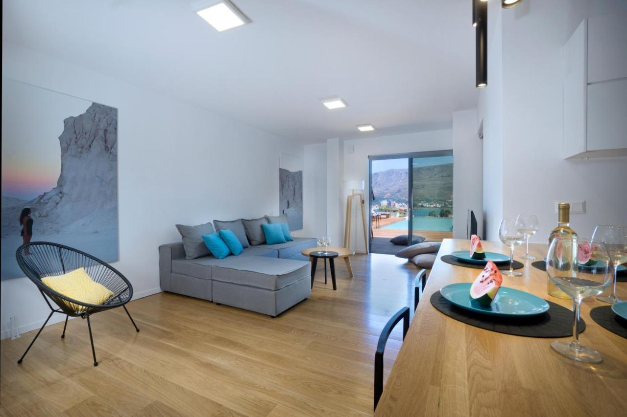 Seametry Apartments Souda Luaran gambar